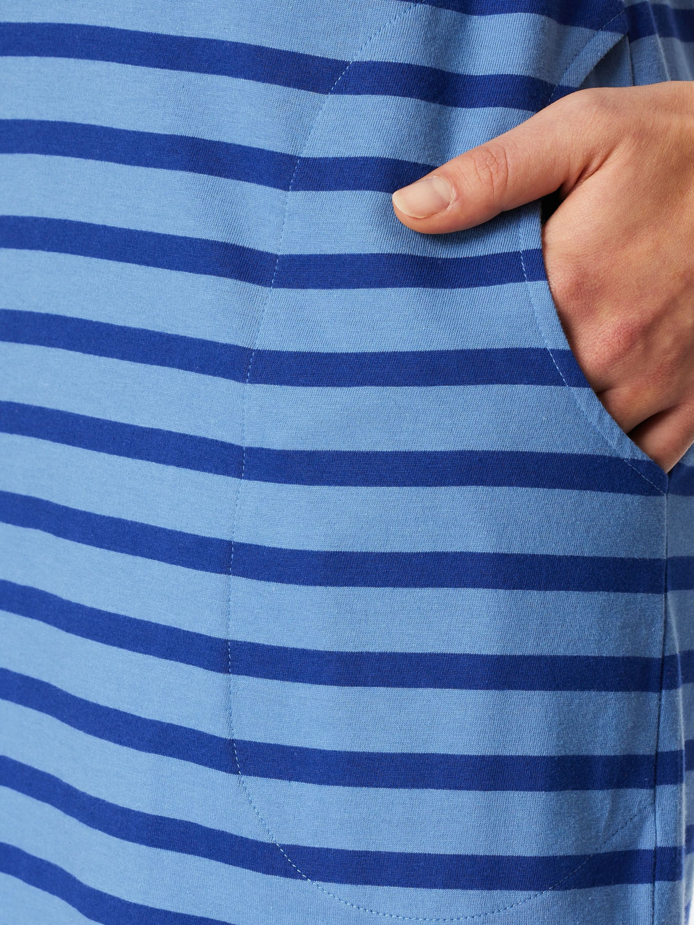 SCHIESSER - Camiseta de noche ' Casual Essentials ' en azul