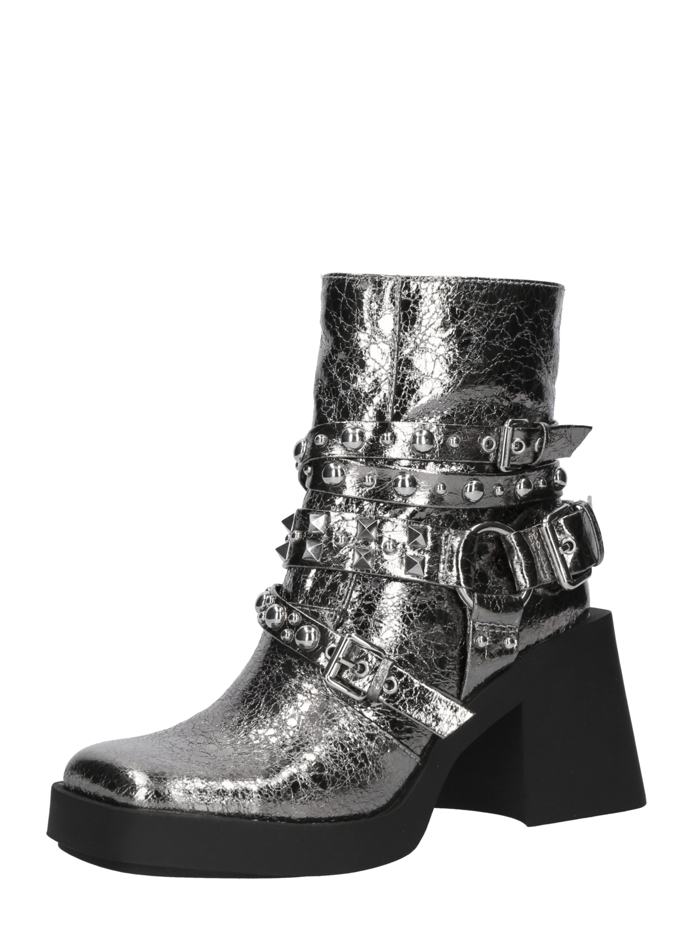 Boots 'Kolton' STEVE MADDEN en argent : devant