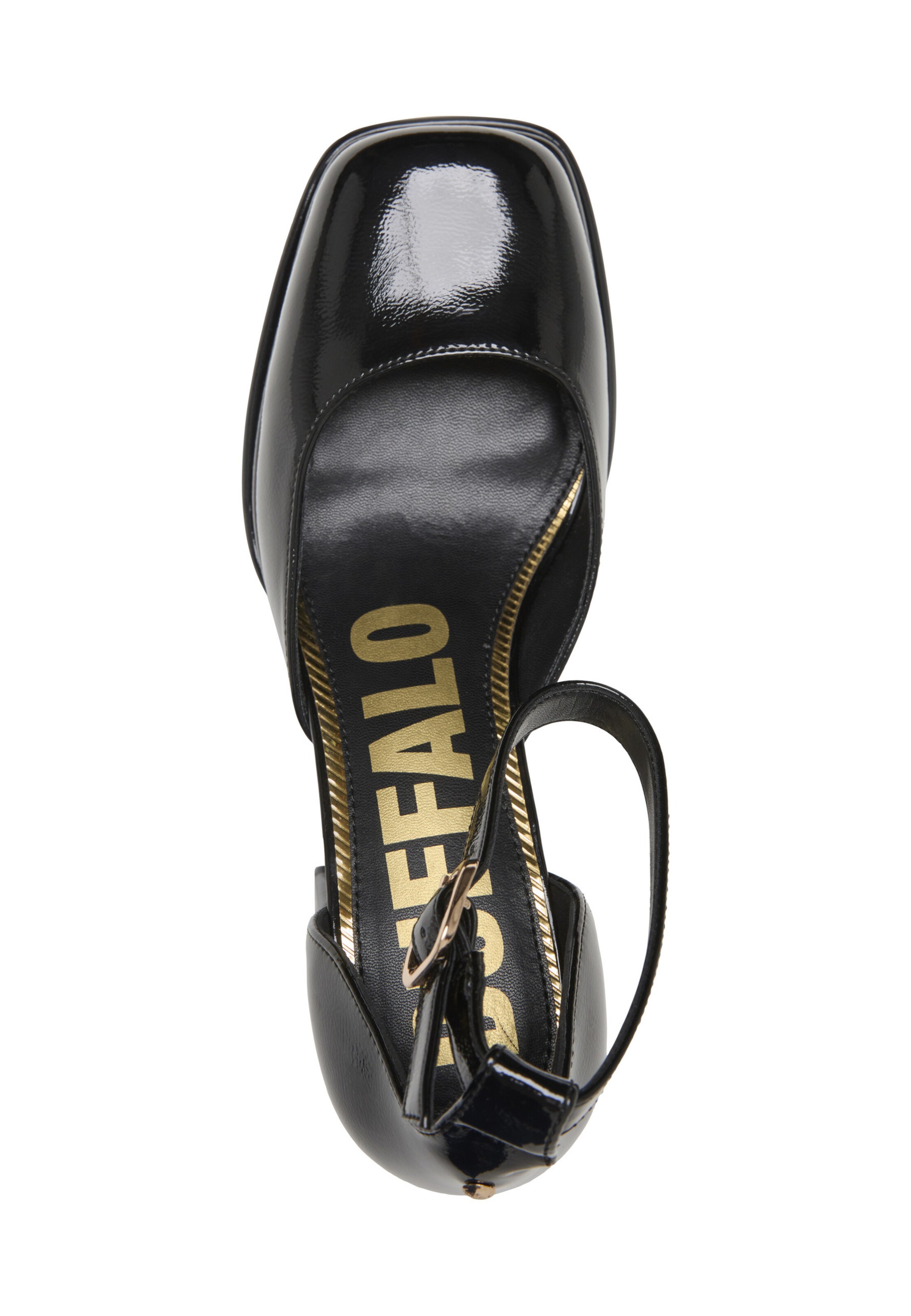 BUFFALO Lodičky 'Cally Dorsay' – černá