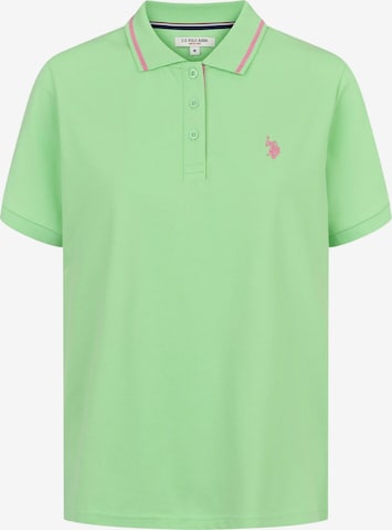 U.S. POLO ASSN. Shirts 'Holly' i grøn: forside