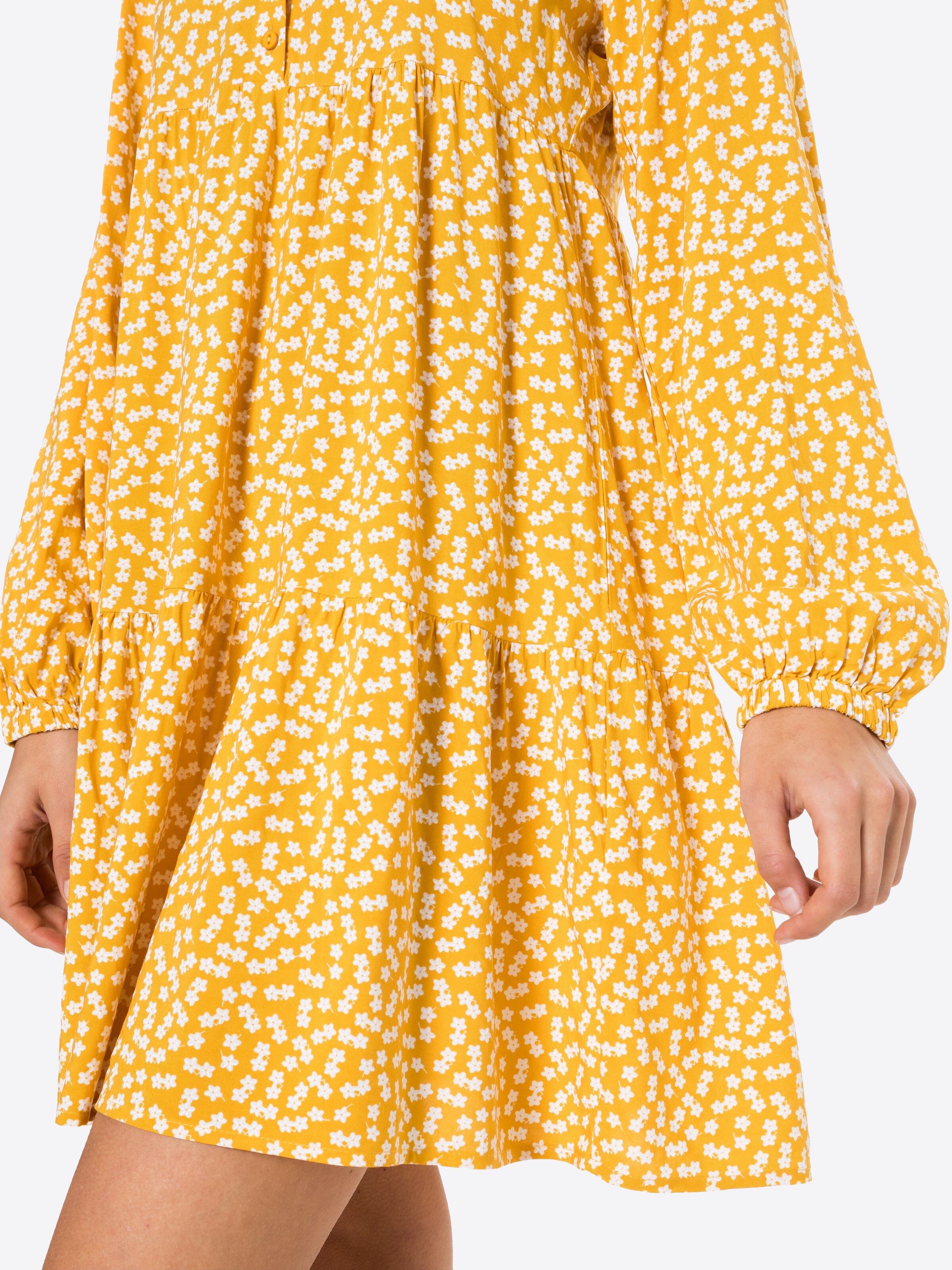 Robes Robe-chemise Elise OBJECT en Jaune Foncé 