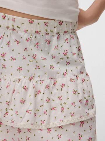 Vero Moda Girl Rok 'VMTrine' in Wit