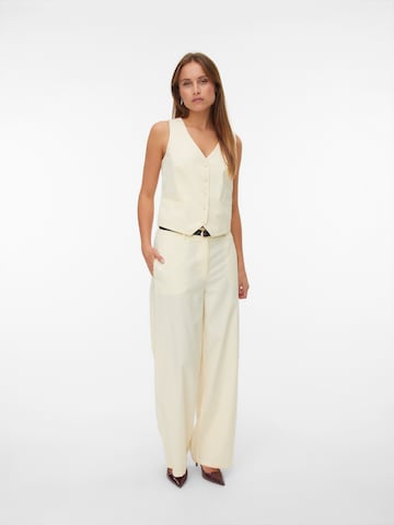 VERO MODA Мъжка елек за костюм в жълто