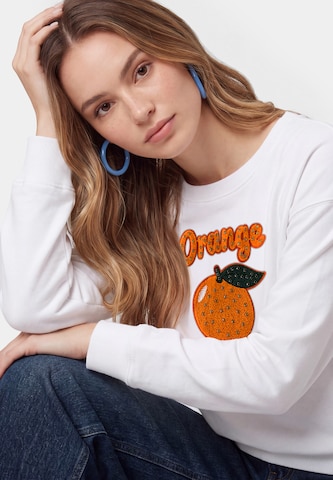 Sweat-shirt MYMO en blanc
