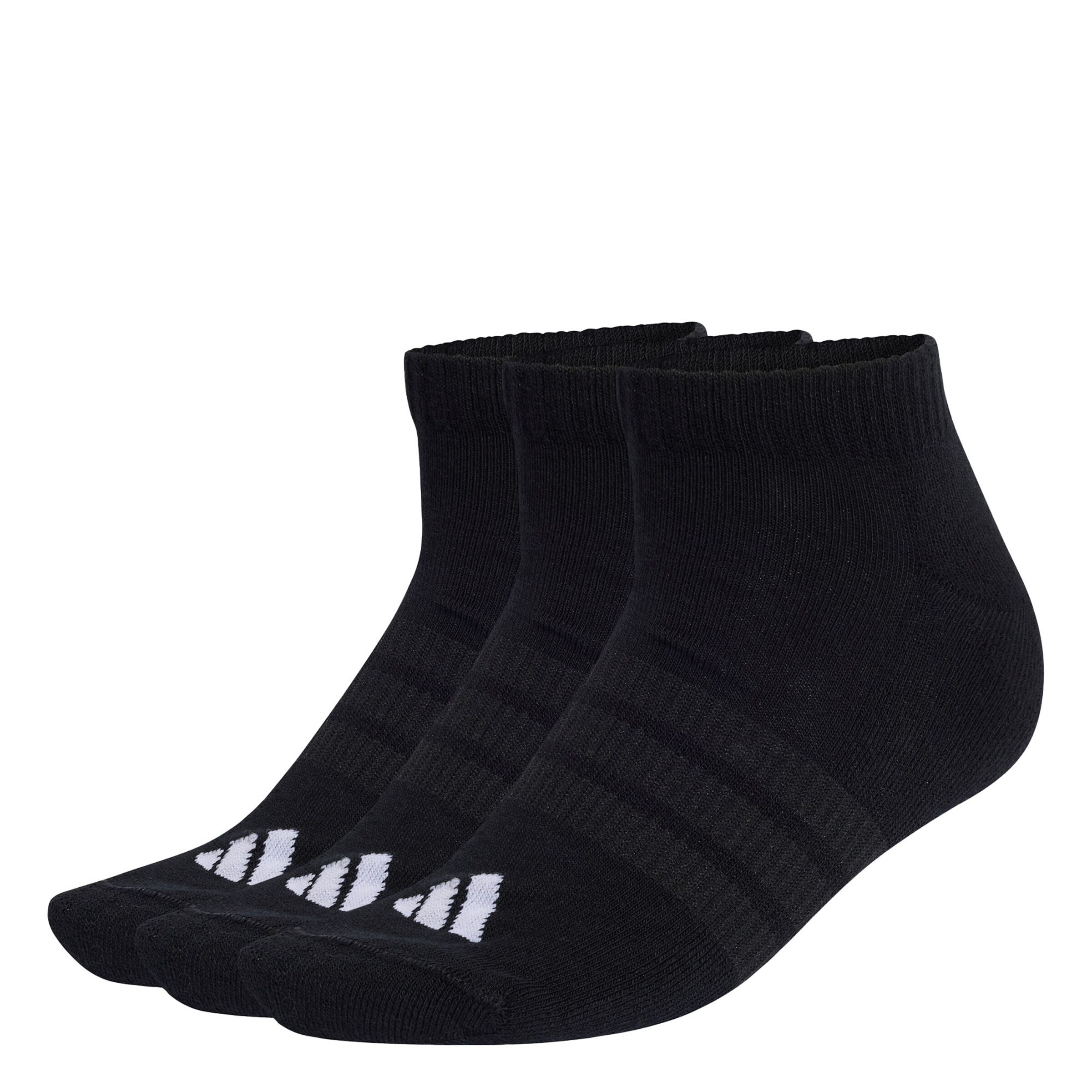 ADIDAS PERFORMANCE Athletic Socks 'Essentials' in Black: front