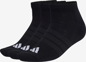 ADIDAS PERFORMANCE Athletic Socks 'Essentials' in Black: front