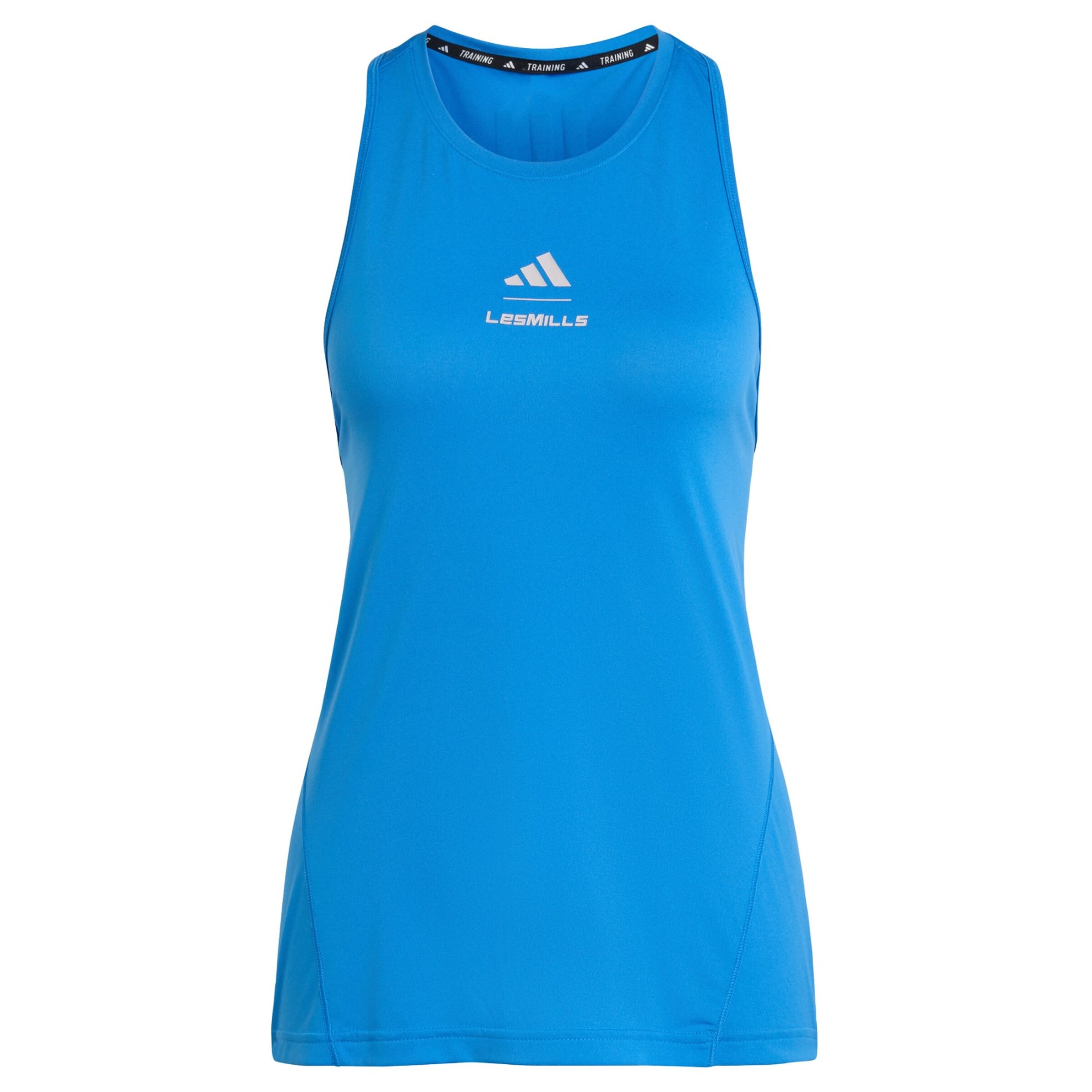 ADIDAS PERFORMANCE - Top deportivo 'Les Mills' en azul: frente