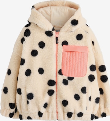 Next Fleecetakki värissä beige: etupuoli