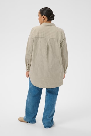 KAFFE CURVE Blouse 'KCNana' in Beige