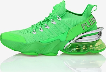Sneaker bassa 'Tiger Attack//Gen.x.04' di Plein Sport in verde: frontale