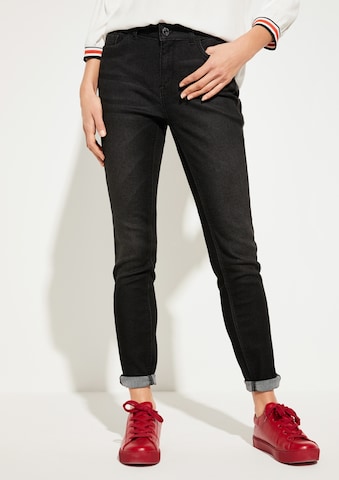 COMMA Skinny Jeans in Schwarz