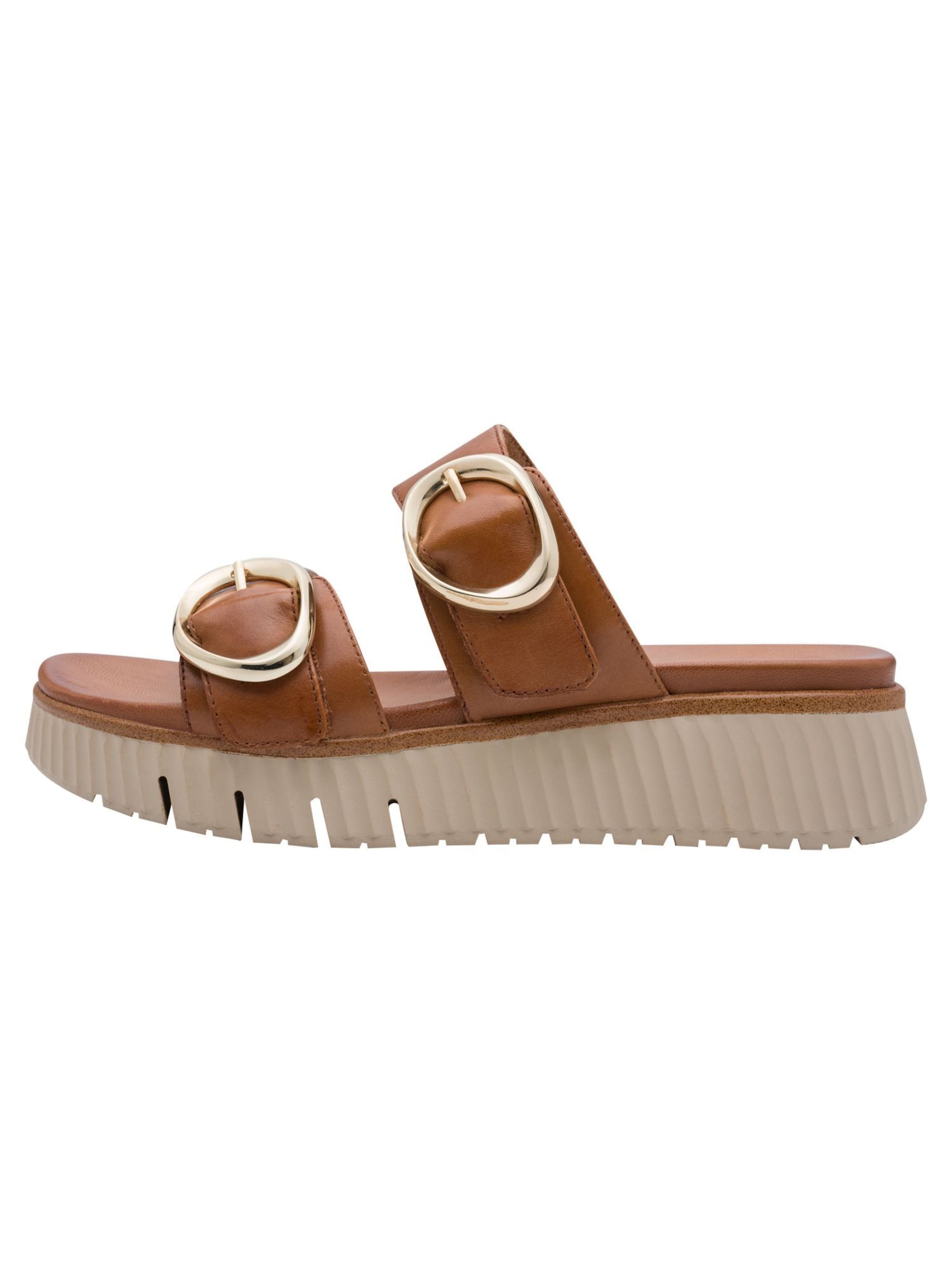 Mule Tamaris en marron