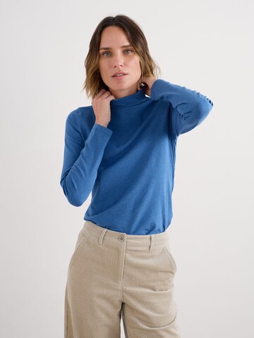 Seasalt Cornwall Shirt 'Landing' in Blauw: voorkant