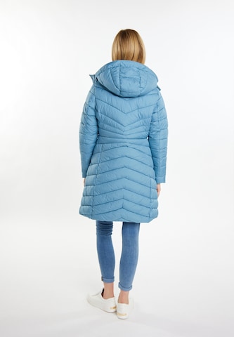 usha BLUE LABEL Zimný kabát 'Fenia' - Modrá