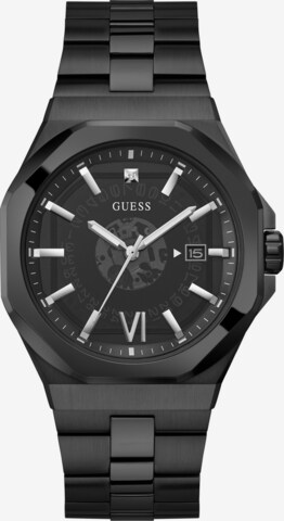 GUESS Analog Watch ' EMPEROR ' in Schwarz: predná strana