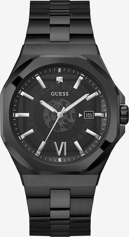 GUESS Analog Watch ' EMPEROR ' in Schwarz: predná strana