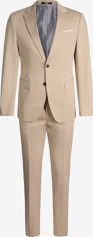 JOOP! Tapered Anzug 'Herby-Blayr' in Beige: Vorderseite