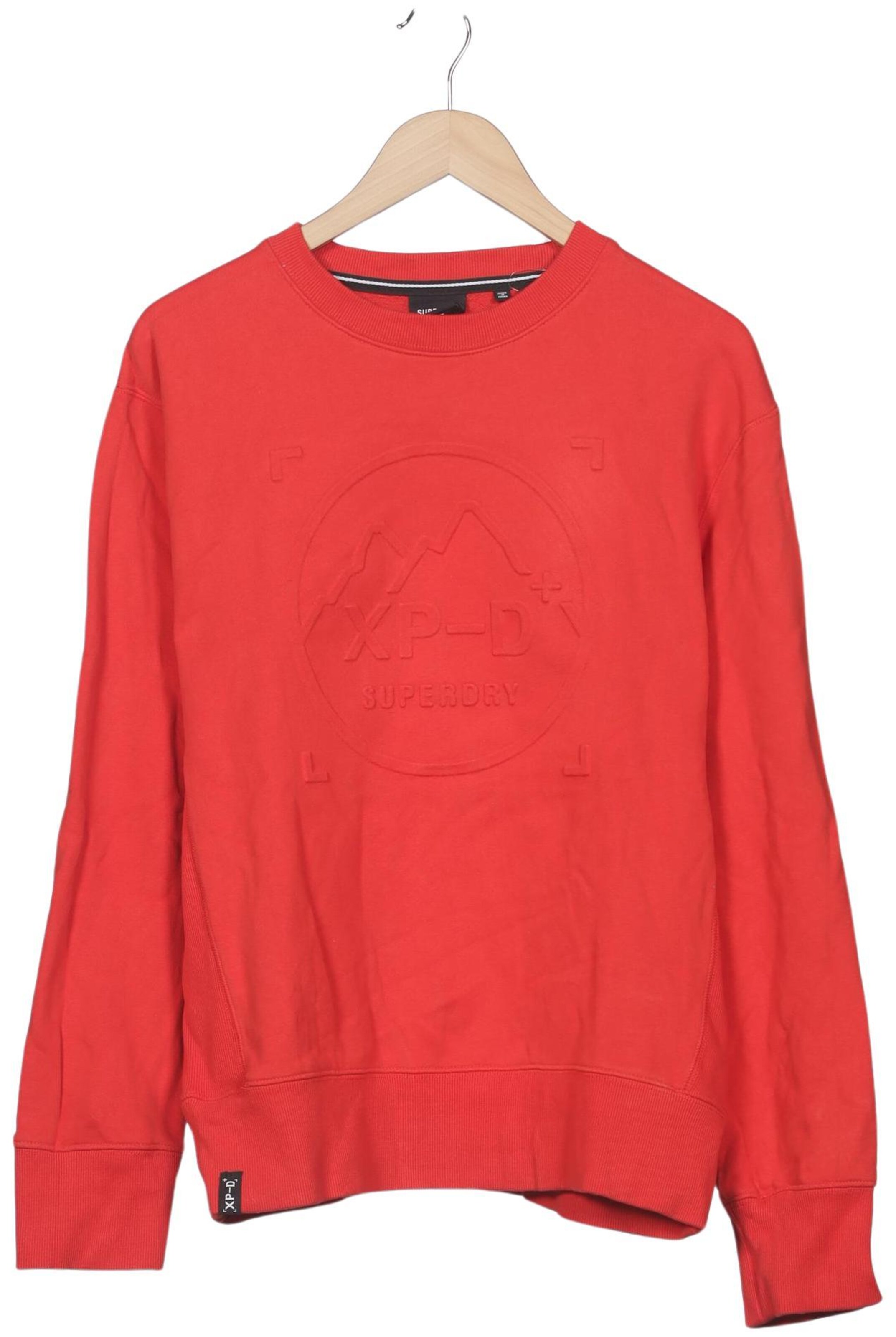 Superdry & Co Sweatshirt & Zip-Up Hoodie in L in Red: front