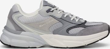 Baskets basses Marc O'Polo en gris : devant