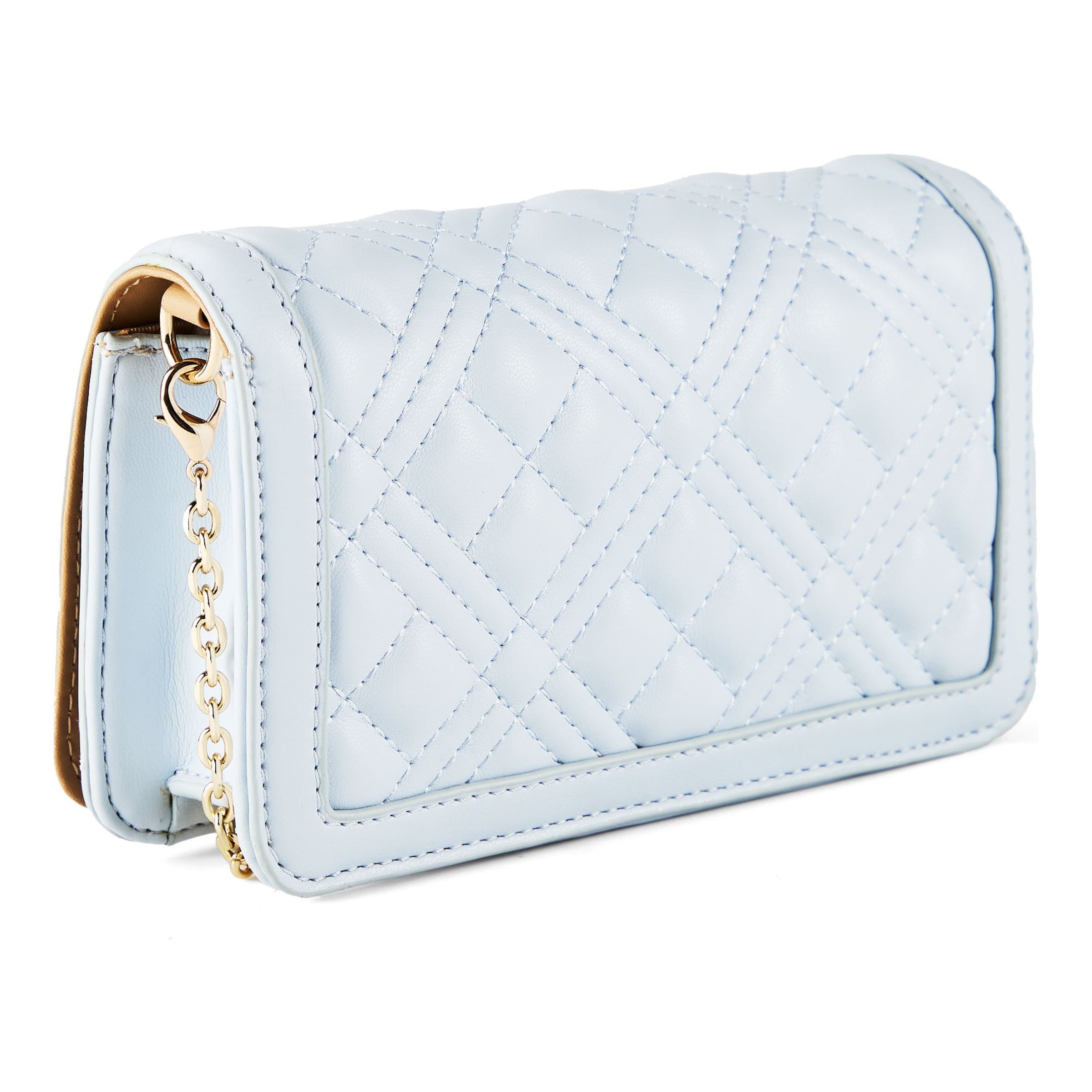 Love Moschino Schoudertas 'Quilted' in Blauw