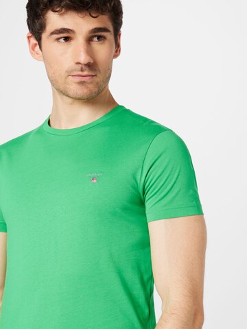 GANT Majica | zelena barva