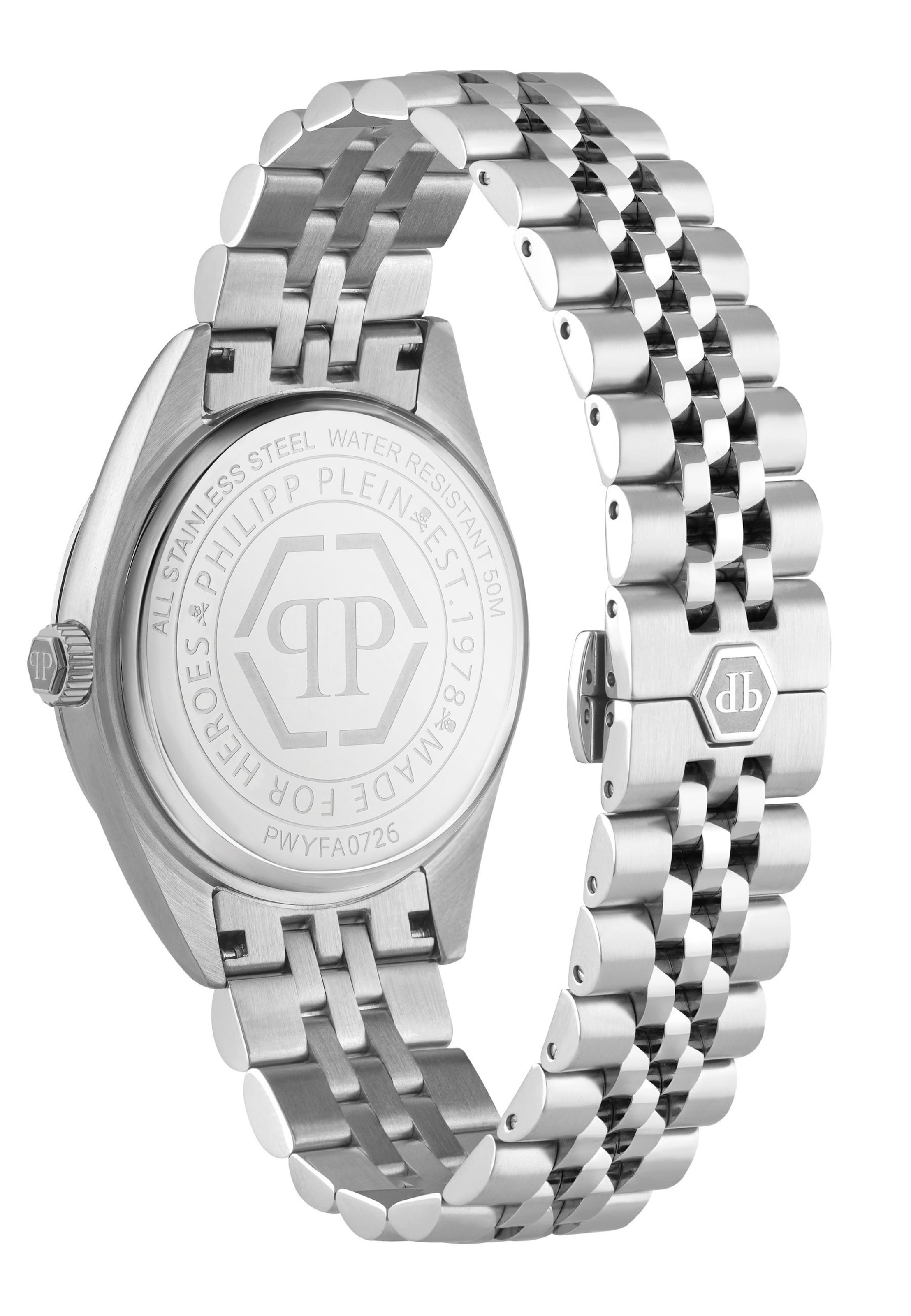 Philipp Plein Watches Analoguhr ' DATE SUPERLATIVE ' in Silber