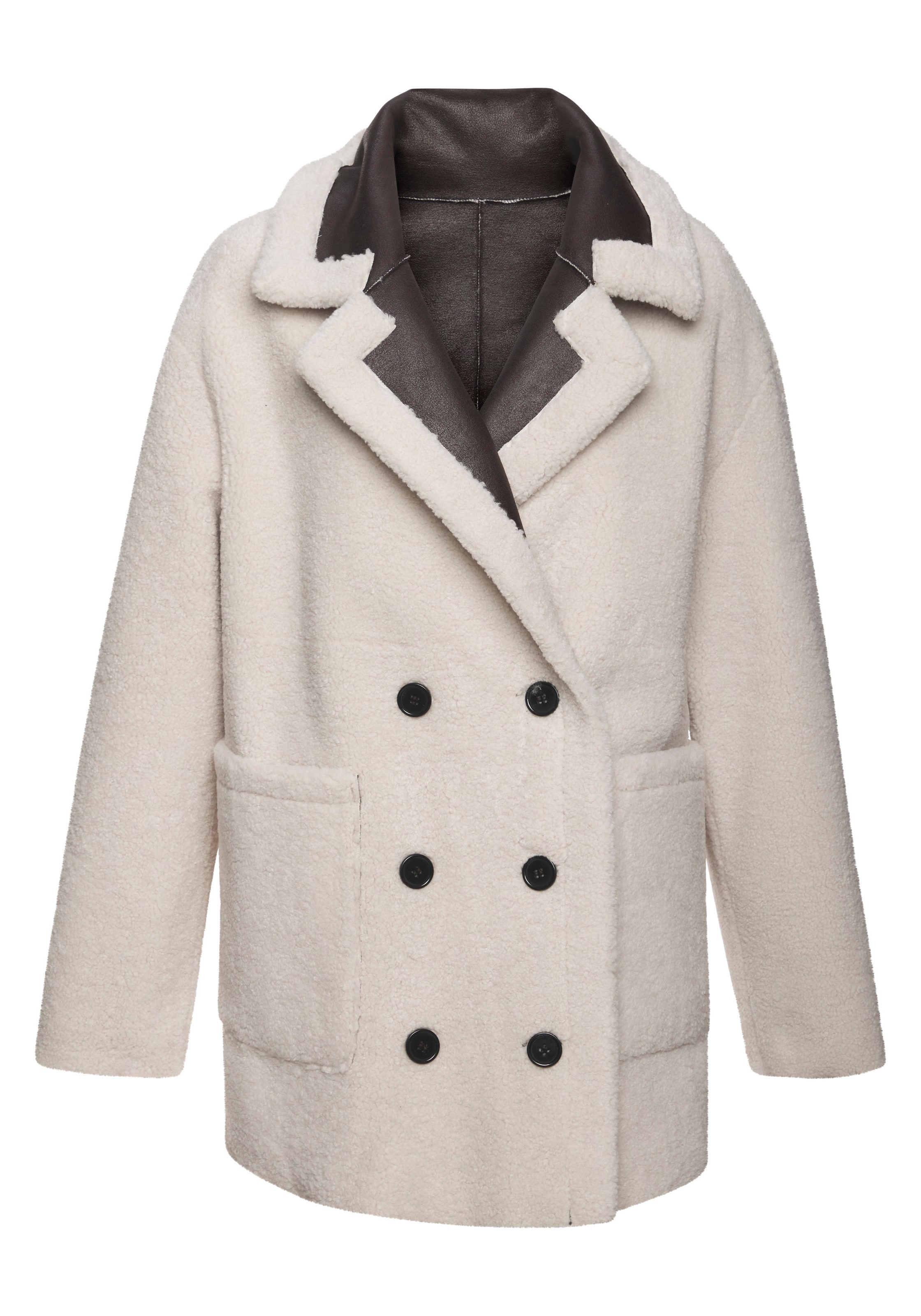 LASCANA Wintermantel in Braun: Vorderseite