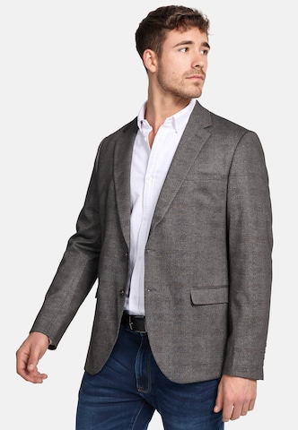 JEFF Regular fit Blazer 'Luca' in Grey: front