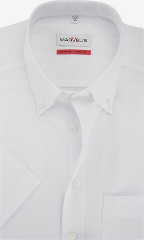 Marvelis Regular Fit Hemd in Weiß