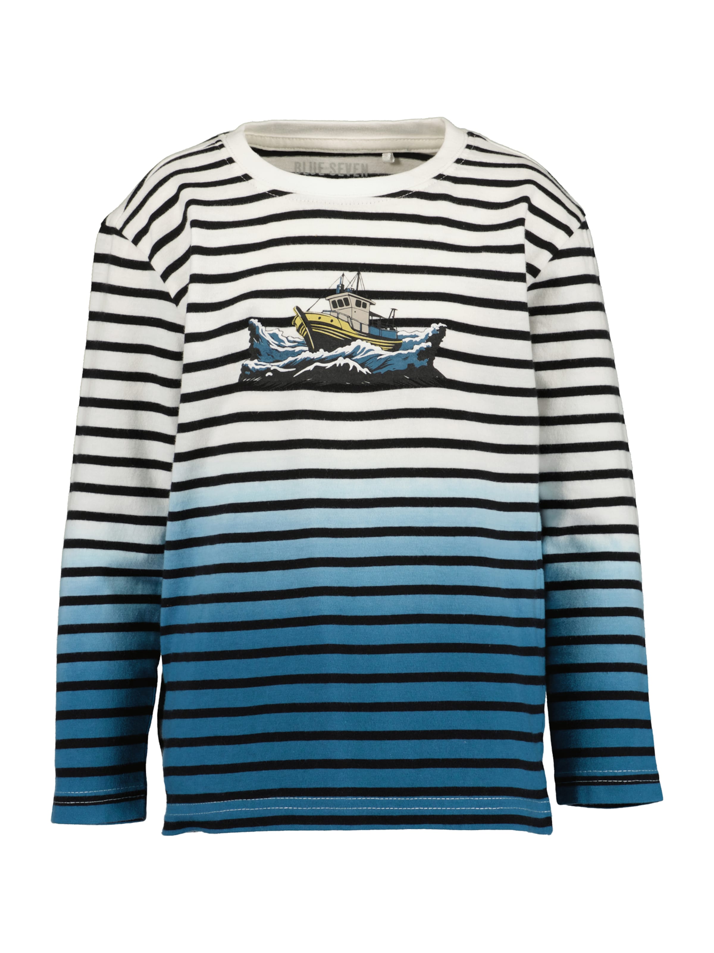 BLUE SEVEN Μπλουζάκι σε λευκό: μπροστά