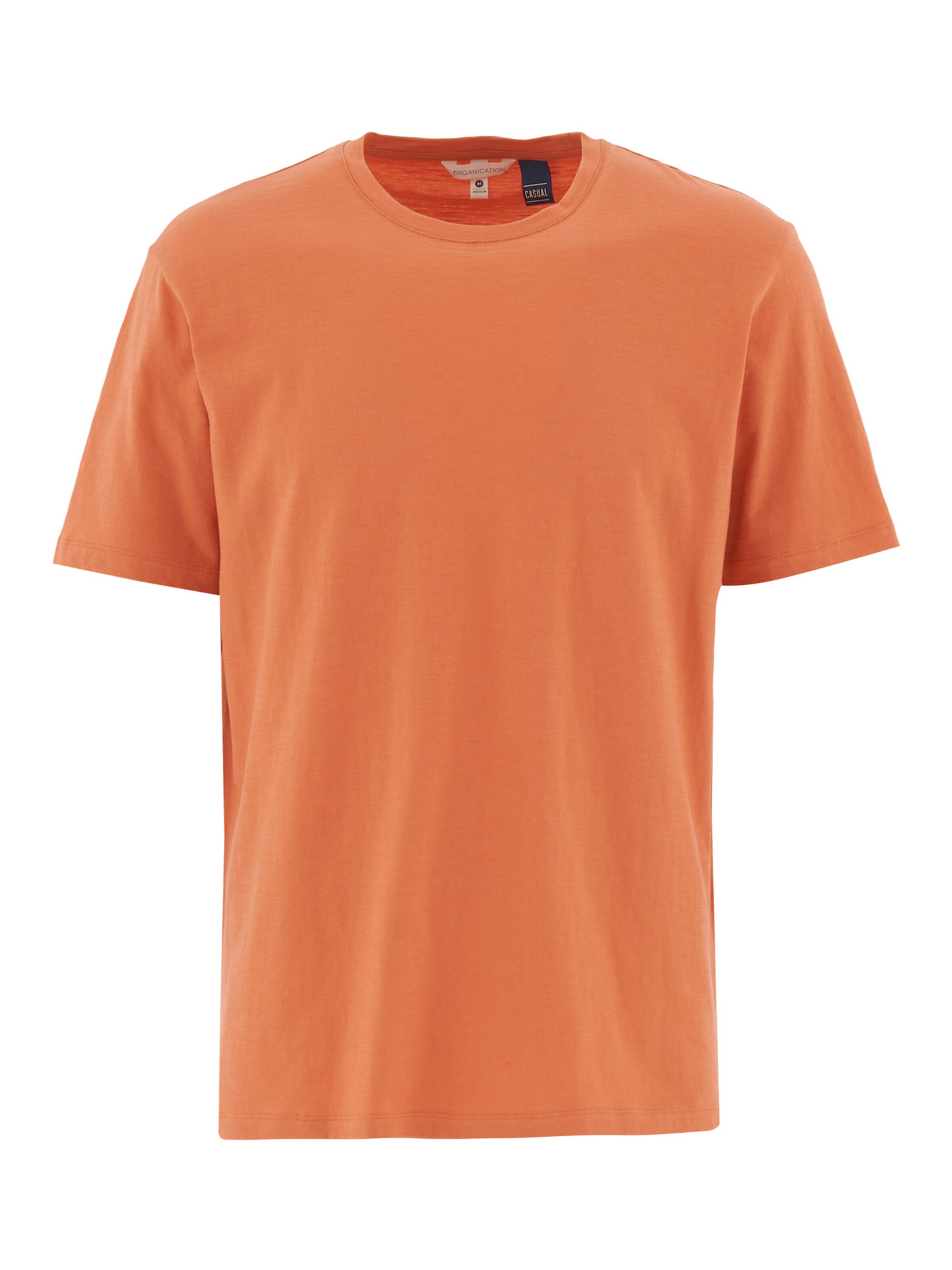 Organication Shirt in Orange: front