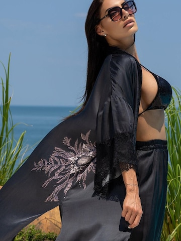 JIORO Kimono 'STAR DUST'‌ in Schwarz