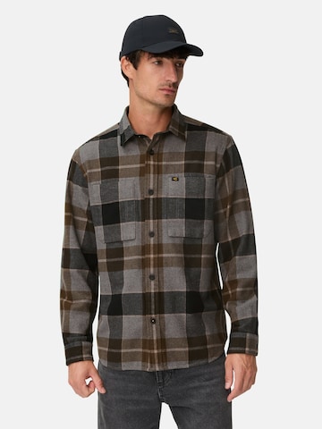 CAMEL ACTIVE Regular fit Button Up Shirt in Brown: front