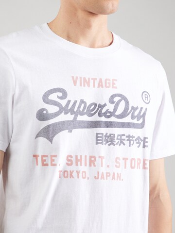 Superdry Koszulka 'Heritage' w kolorze biały