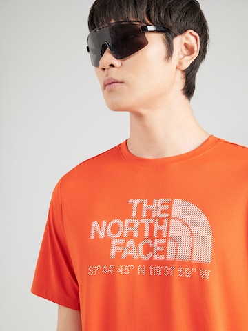 THE NORTH FACE Paita värissä punainen