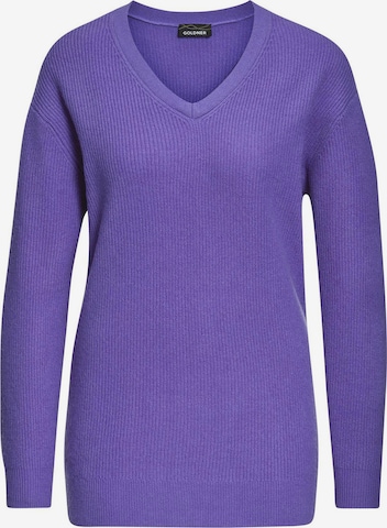 Goldner Sweater in Purple: front