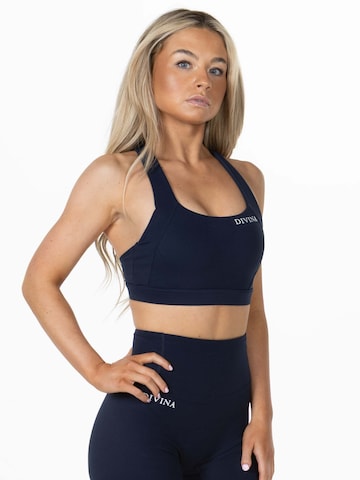 Divina Bustier Sports-BH 'Valens' i blå