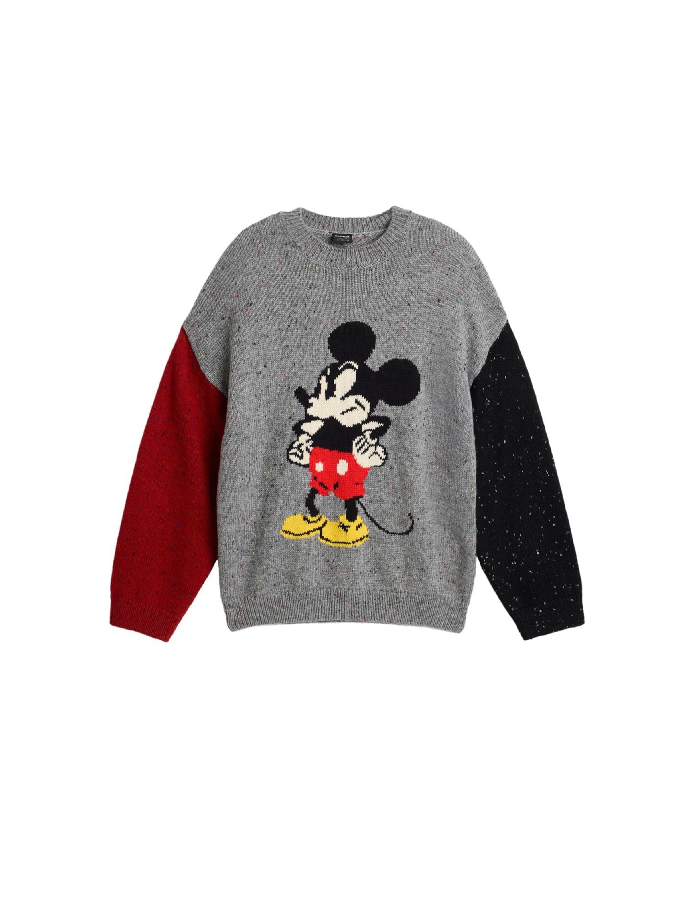 Desigual Μπλούζα φούτερ σε γκρι: μπροστά