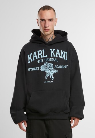 Felpa 'Street Academy' di Karl Kani in nero: frontale