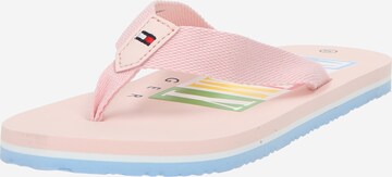 TOMMY HILFIGER Zehentrenner in Pink: predná strana