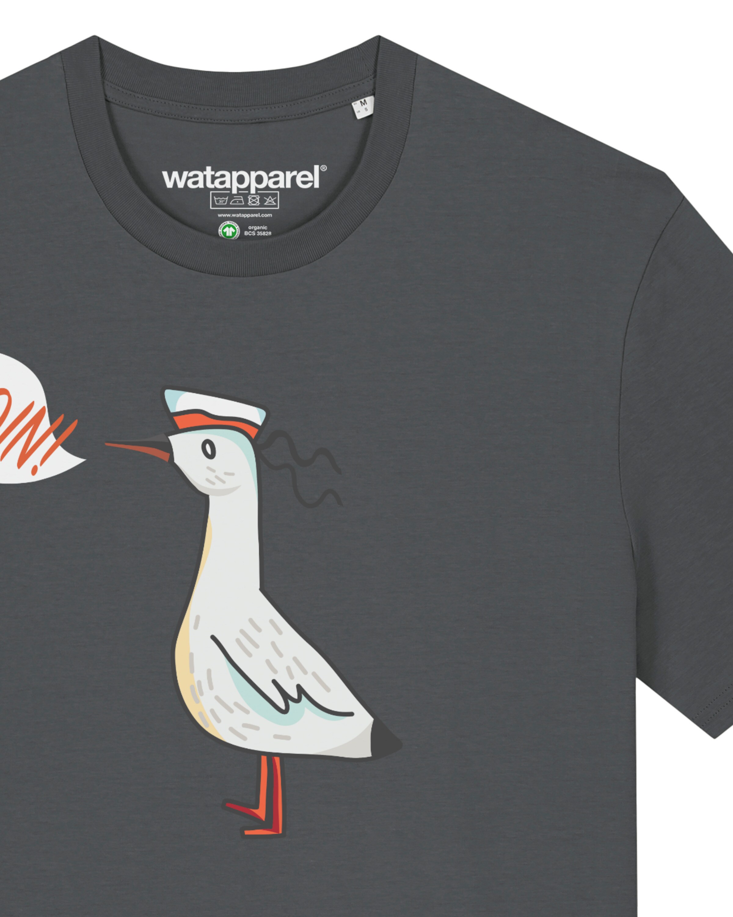 T-Shirt Watapparel en gris