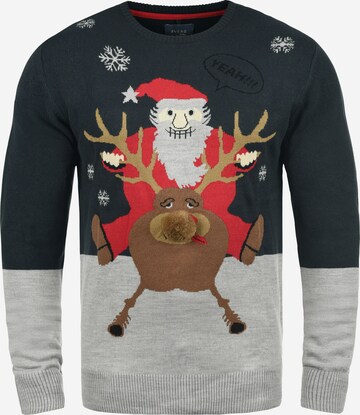 BLEND Trui 'Rudolph' in Gemengde kleuren: voorkant