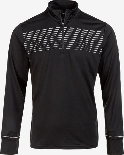 ENDURANCE Functioneel shirt 'Loopy' in de kleur Zwart / Zilver, Productweergave
