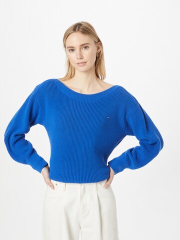 TOMMY HILFIGER Trui in Blauw: voorkant