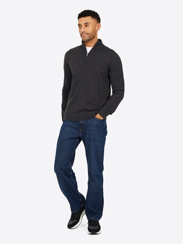 BRAVE SOUL Pullover in Grau