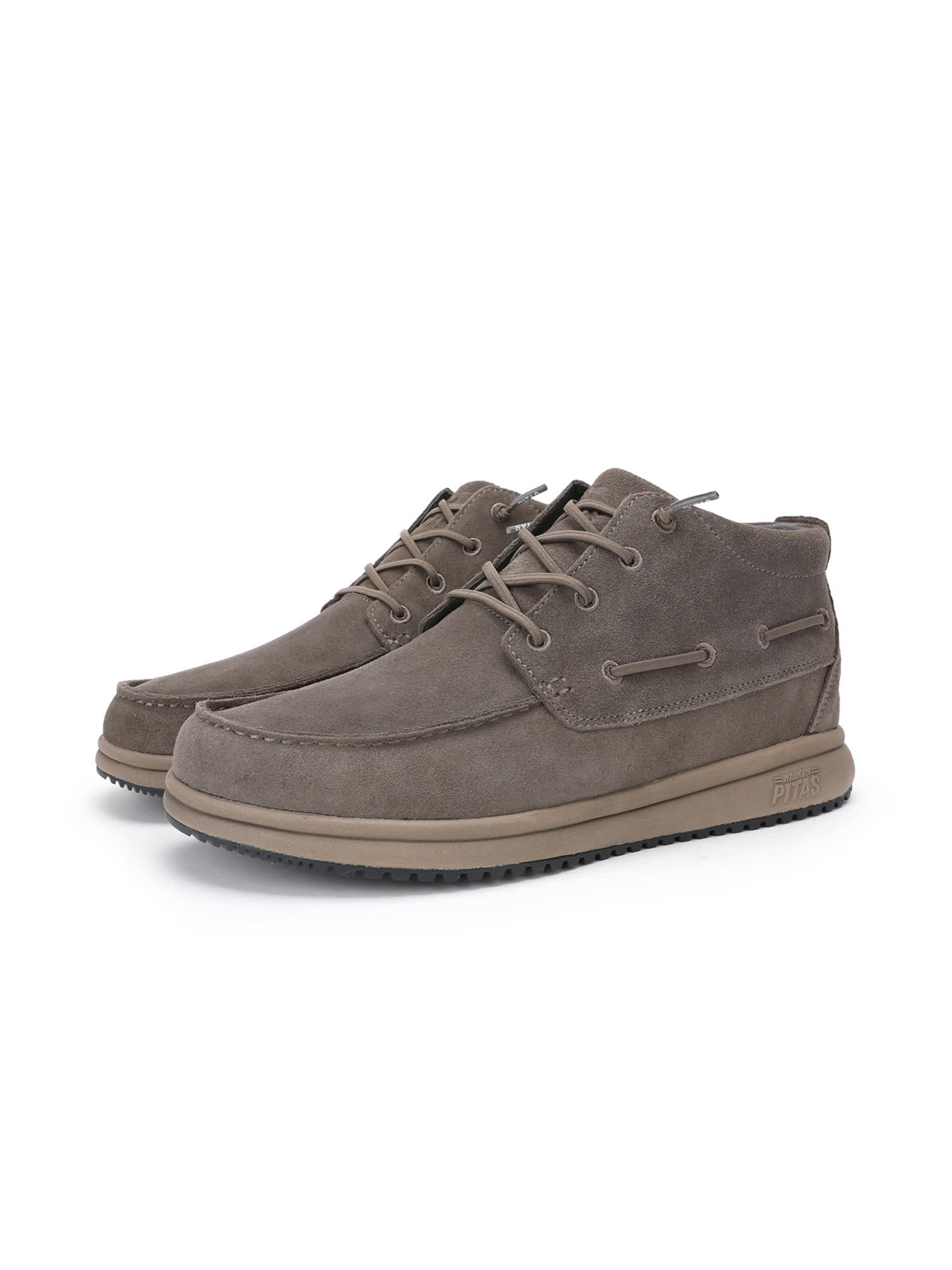 Walk In Pitas Lace-up boots 'Timor' in Grey: front