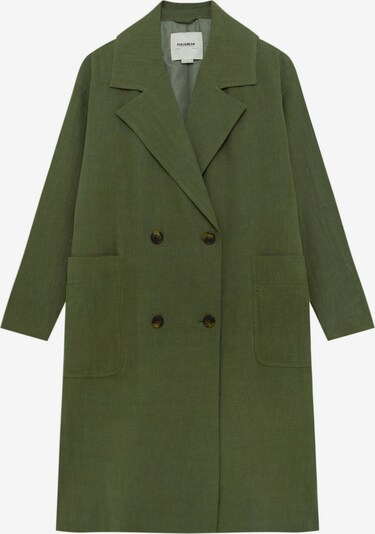 Pull&Bear Přechodný kabát - tmavě zelená, Produkt