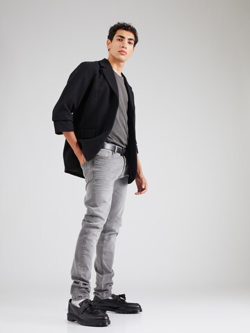 DIESEL Slimfit Jeans 'LUSTER' in Grau