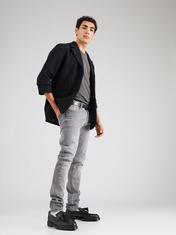 DIESEL Slimfit Jeans 'LUSTER' in Grijs