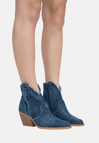 Salinyang Comwboystøvler i blå